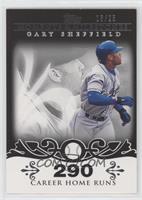 Gary Sheffield (2007 - 450 Career Home Runs (480 Total)) #/25