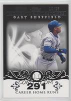 Gary Sheffield (2007 - 450 Career Home Runs (480 Total)) #/25