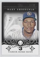 Gary Sheffield (2007 - 450 Career Home Runs (480 Total)) #/25