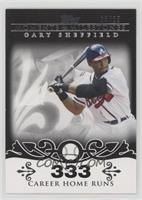 Gary Sheffield (2007 - 450 Career Home Runs (480 Total)) #/25