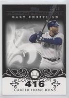 Gary Sheffield (2007 - 450 Career Home Runs (480 Total)) #/25