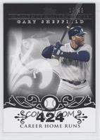 Gary Sheffield (2007 - 450 Career Home Runs (480 Total)) #/25