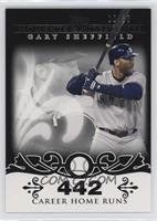 Gary Sheffield (2007 - 450 Career Home Runs (480 Total)) #/25