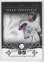 Gary Sheffield (2007 - 450 Career Home Runs (480 Total)) #/25