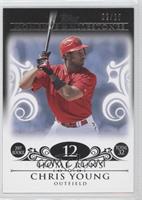 Chris Young (2007 Rookie - 32 Home Runs) #/25