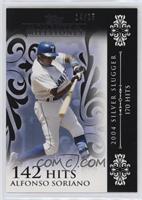 Alfonso Soriano (2004 Silver Slugger - 170 Hits) #/25