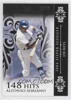 Alfonso Soriano (2004 Silver Slugger - 170 Hits) #/25