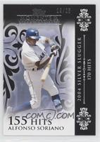 Alfonso Soriano (2004 Silver Slugger - 170 Hits) #/25