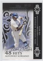 Alfonso Soriano (2004 Silver Slugger - 170 Hits) #/25