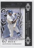 Alfonso Soriano (2004 Silver Slugger - 170 Hits) #/25