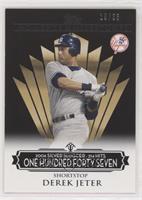 Derek Jeter (2006 Silver Slugger - 214 Hits) #/25