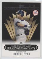 Derek Jeter (2006 Silver Slugger - 214 Hits) #/25