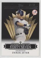 Derek Jeter (2006 Silver Slugger - 214 Hits) #/25