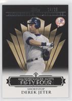 Derek Jeter (2006 Silver Slugger - 214 Hits) #/25