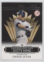 Derek Jeter (2006 Silver Slugger - 214 Hits) #/25