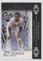 Jose Reyes (2007 All-Star - 78 Stolen Bases) #/25