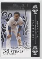 Jose Reyes (2007 All-Star - 78 Stolen Bases) #/25