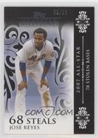 Jose Reyes (2007 All-Star - 78 Stolen Bases) #/25