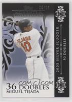 Miguel Tejada (2005 Silver Slugger - 50 Doubles) #/25