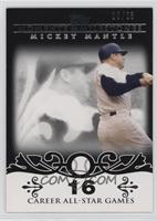 Mickey Mantle (20 Career All-Star Game Selections) #/25