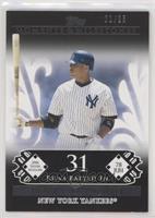 Robinson Cano (2006 Silver Slugger - 78 RBIs) #/25