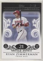 Ryan Zimmerman (2007 MLB Superstar - 24 HRs) #/25