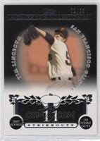 Tim Lincecum (2007 Rookie - 150 Ks) #/25