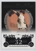 Tim Lincecum (2007 Rookie - 150 Ks) [EX to NM] #/25