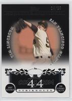 Tim Lincecum (2007 Rookie - 150 Ks) [EX to NM] #/25