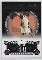 Tim Lincecum (2007 Rookie - 150 Ks) #/25