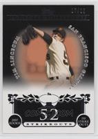 Tim Lincecum (2007 Rookie - 150 Ks) #/25