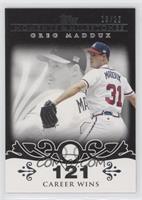 Greg Maddux (Career Milestone - 300 Wins (347 Total)) #/25