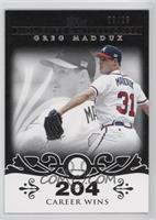 Greg Maddux (Career Milestone - 300 Wins (347 Total)) #/25