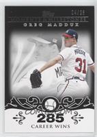 Greg Maddux (Career Milestone - 300 Wins (347 Total)) #/25