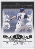 Michael Young (2005 All-Star - 24 HRs) #/25
