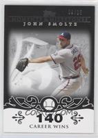 John Smoltz (2007 - 200 Career Wins (207 Total)) #/25