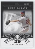 John Smoltz (2007 - 200 Career Wins (207 Total)) #/25