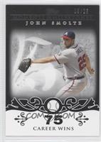 John Smoltz (2007 - 200 Career Wins (207 Total)) #/25