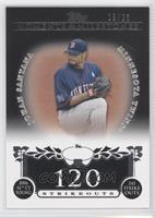 Johan Santana (2006 AL Cy Young - 245 Strikeouts) #/25