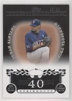 Johan Santana (2006 AL Cy Young - 245 Strikeouts) #/25