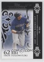 Troy Tulowitzki (2007 Topps Rookie Cup - 99 RBIs) #/25