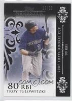 Troy Tulowitzki (2007 Topps Rookie Cup - 99 RBIs) #/25