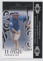 Derrek Lee (2005 Silver Slugger - 15 Stolen Bases) #/25