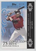 Hunter Pence (2007 Topps Rookie Cup - 147 Hits) #/10