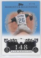 Scott Kazmir (2007 MLB Superstar - 239 Strikeouts) #/10