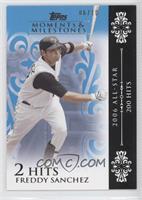 Freddy Sanchez (2006 All-Star - 200 Hits) [Noted] #/10