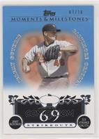 Jeremy Guthrie (2007 Rookie - 123 Strikeouts) #/10