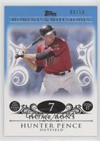 Hunter Pence (2007 Topps Rookie Cup - 17 HRs) #/10