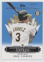 Eric Chavez (2002 Silver Slugger - 34 Home Runs) #/10