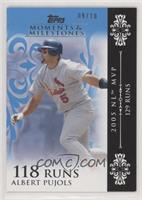 Albert Pujols (2005 NL MVP - 129 Runs) #/10